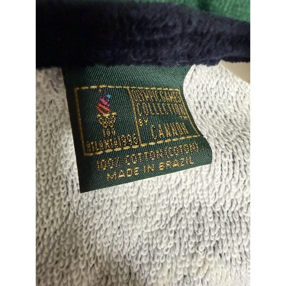 Vintage NOS Atlanta 1996 Olympics Beach Pool Towel New Torch Logo Canon